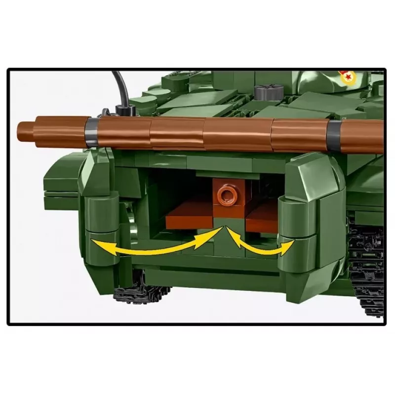 Set da costruzione Cobi Blocks BMP-1 758 pezzi – modello in scala a mattoncini