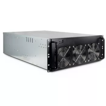 Case per computer Inter-Tech 88887236 rack nero, grigio