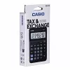 Casio MS-8F calcolatrice da tavolo base, a 8 cifre, a batteria/solare, nera