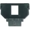 Busch-Jaeger 1866 EB zoccolo per 1x jack modulare 6/8 poli Cat. 3, antracite