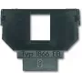 Busch-Jaeger 1866 EB base per presa Modular Jack per 1x 6/8 poli Cat. 3, antracite