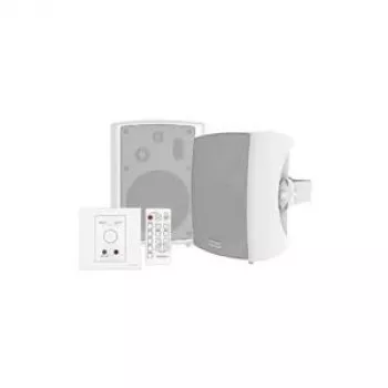 Vision Techconnect SP-1800+TC3-AMP - Sistema audio - 50 Watt (totale) - bianco (TC3-AMP+SP-1800)
