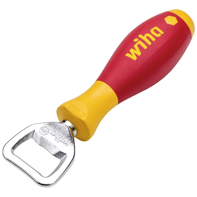 Apribottiglie Wiha SoftFinish 04703 – acciaio inox, utensile manuale