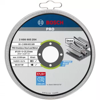 Bosch 2 608 603 254 accessorio smerigliatrice angolare disco da taglio