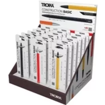 Penna a sfera multifunzione TROIKA CONSTRUCTION BASIC colori assortiti