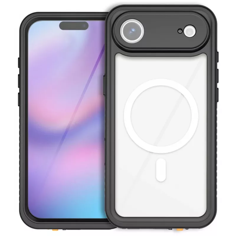 Cover 4smarts iPhone 17 Air 16,8 cm nero trasparente