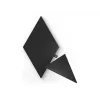 Smart Panel Nanoleaf NL47-0101TW-3PK Wi-Fi nero 3 pezzi