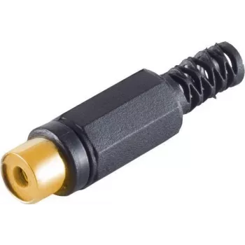 Connettore femmina RCA ShiverPeaks BS51500-SG nero