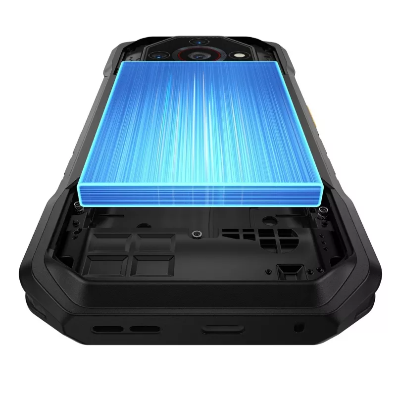 Ulefone Armor X32 Pro 5G smartphone, 5,65 pollici, 8 GB RAM, 256 GB, IP69K, Android 14, Future Black