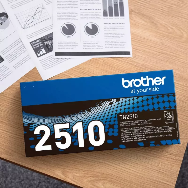 Cartuccia toner Brother TN-2510 2500 pagine nero