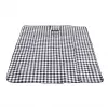 Coperta da picnic PROMIS KP250, verde a righe, 200 x 150 cm