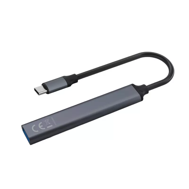 Hub USB 3.0 4 porte SAVIO AK-71 con host USB-C, 5000 Mbit/s, garanzia 2 anni