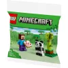 LEGO Minecraft Steve e Baby-Panda 30672 Polybag
