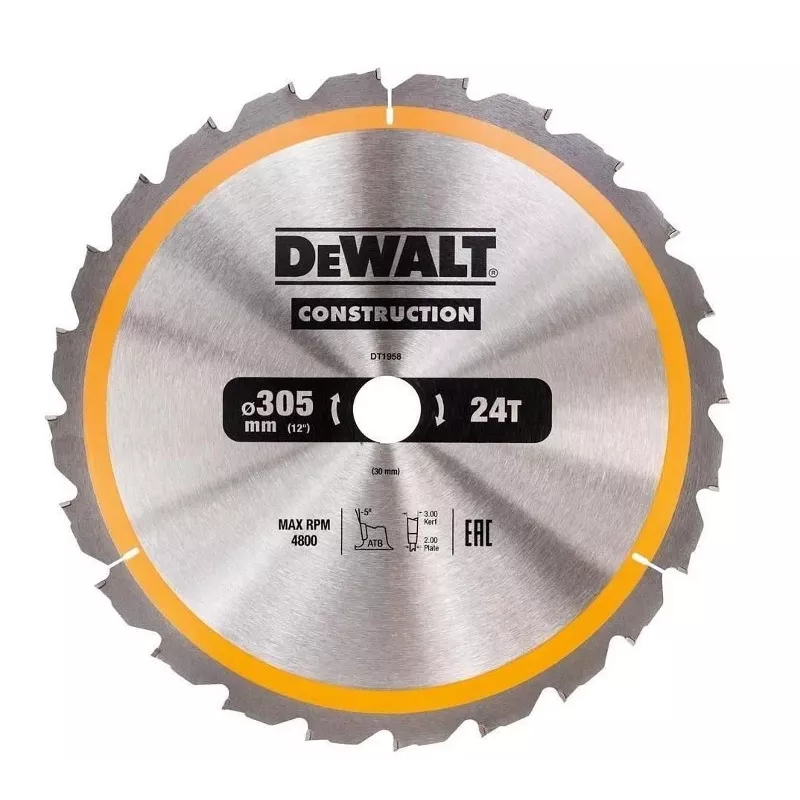 DeWALT DT1959-QZ lama per sega circolare 1 pz.