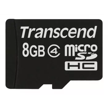 Scheda MicroSDHC Transcend 8GB Class 4 TS8GUSDC4