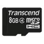 Scheda MicroSDHC Transcend 8GB Class 4 TS8GUSDC4