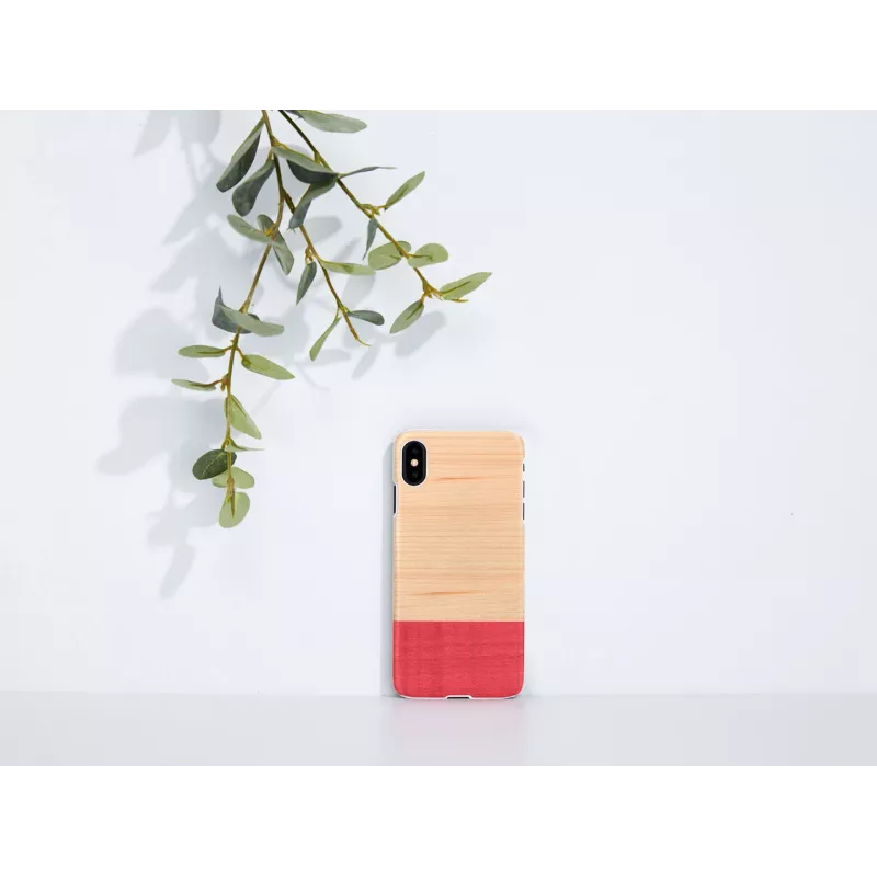 Custodia per smartphone man and wood per iPhone XS Max — white miss match