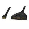 LogiLink - Splitter/switch video/audio - 3 x HDMI - Desktop