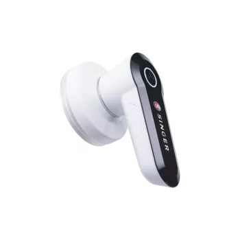 SINGER 220015002 raschietto per pelucchi nero, bianco acciaio inox