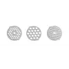 Blaupunkt ACC030 set di dischi per tritacarne, 3 pz (3, 5, 7 mm), per FMM501