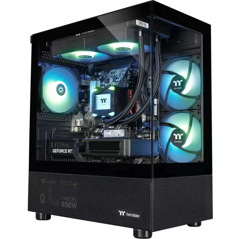 FTW V170A 5060Ti nero, PC gaming nero/trasparente, Windows 11 Home