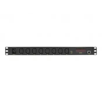 Logilink IP PDU Control Unit - Unità di distribuzione di alimentazione (installabile in rack) - Corrente alternata 110-240 V - Ethernet - Ingresso, ingresso IEC 60320 C20 - Uscita