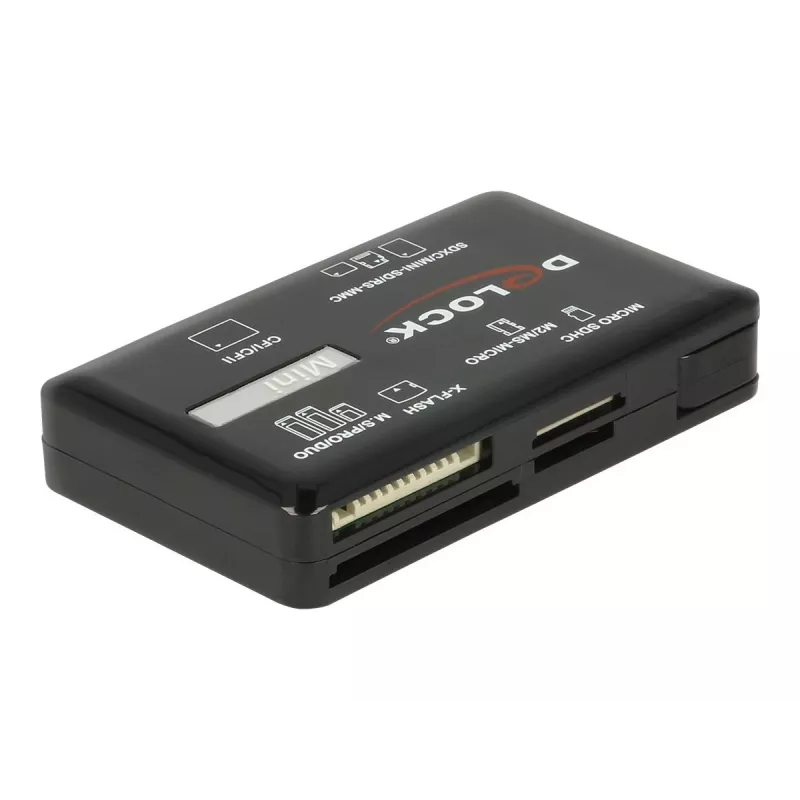 Lettore di schede DeLOCK SuperSpeed USB CF SD Micro SD MS M2 xD 5 Gbps