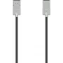 Hama cavo HDMI ultra-sottile 1 m HDMI Type-A (standard) nero, argento