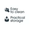 Set contenitori in plastica ermetici Salter BW124591EU7, 3 pezzi, contenitori per alimenti