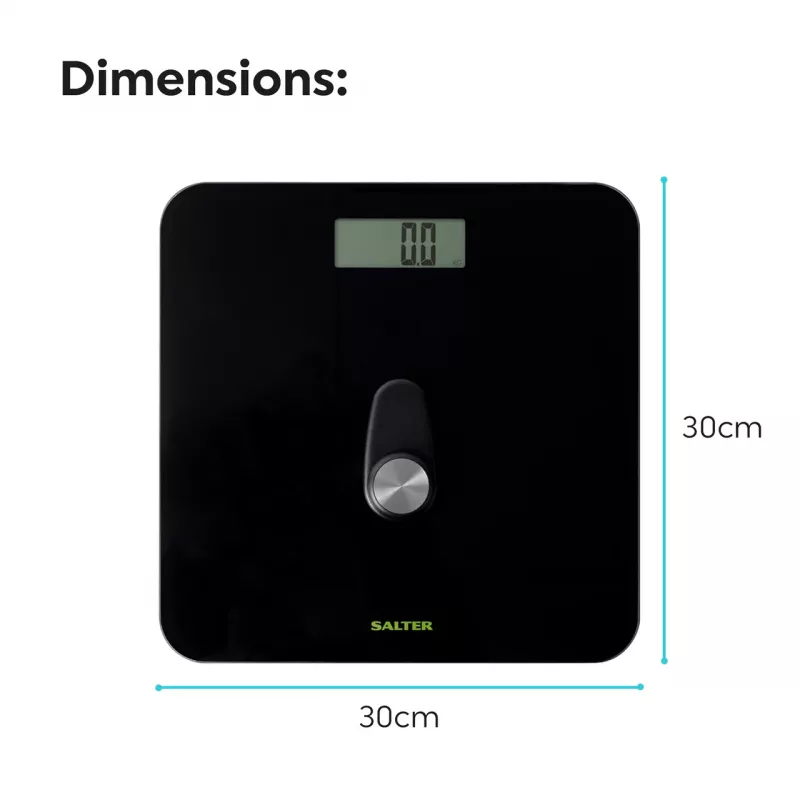 Bilancia pesapersone digitale Salter 9224 BK3RFEU16 Eco Power nero