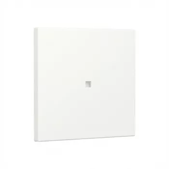 Placca a bilanciere Gira System 55 329027 bianco per telai di segnalazione e comando