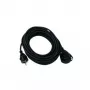 Prolunga elettrica REV 0065259 25 m 1 presa AC per esterni nero