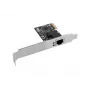 Scheda di rete Ethernet interna LANBERG PCE-1GB-201, PCI Express, 1× RJ-45 Gigabit (1000 Mbit/s), nero