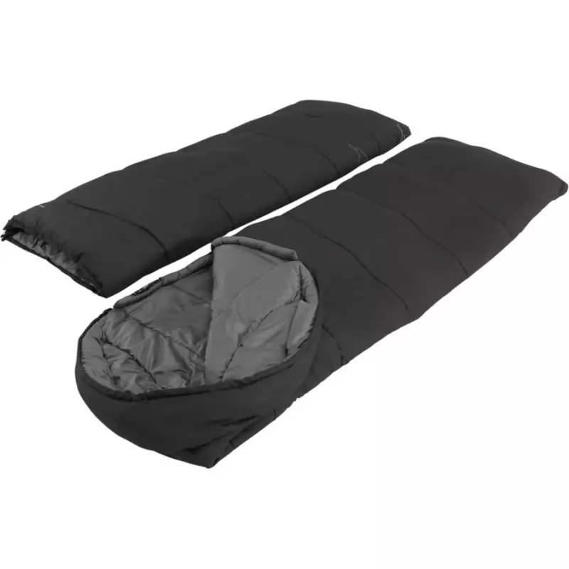 Sacco a pelo Easy Camp 240209 adulto microfibra Oxford poliestere nero