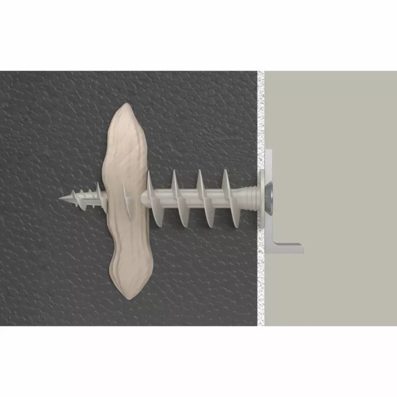 Tassello a vite Fischer 570349 FID II Plus 80mm bianco 25 pezzi