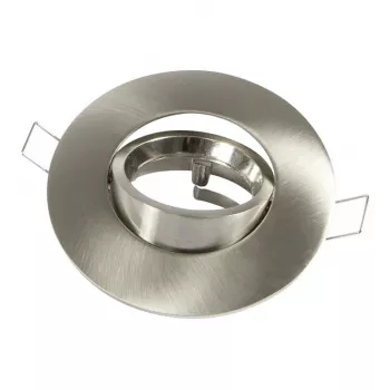 Synergy 21 LED Retrofit GU10 / GX5,3 kit da incasso a soffitto D09-argento