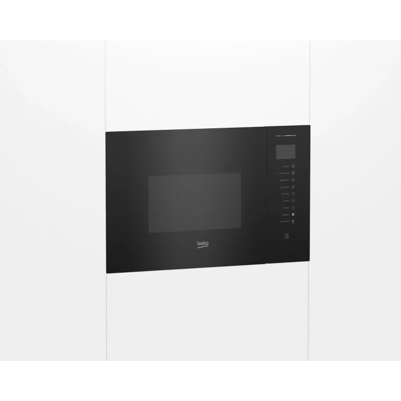 Microonde da incasso con grill BEKO BMGB25353B 25 L, 900 W microonde, 1000 W grill, timer digitale, nero
