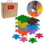 Set di tappetini ortopedici sensoriali ASKATO 11-in-1 Medium — 11 pezzi puzzle (Mfk-021-01)