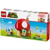 Set LEGO Super Mario Party im Toad-Haus 72041 con funzioni di gioco interattive