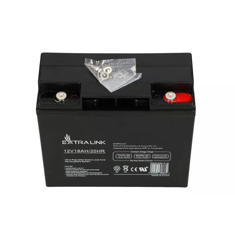 Batteria Extralink AGM 12V 18Ah senza manutenzione