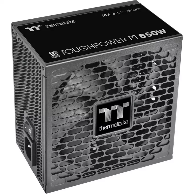 Alimentatore Thermaltake Toughpower PT 850W 80 Plus Gold, modello PS-TPP-0850FNFAPE-1
