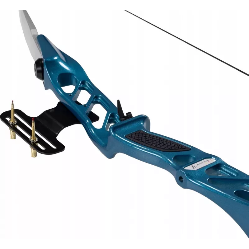 Arco recurve Take Down POE LANG RE-023U-30 — 30 lb, 1570 mm, corda 22–29 pollici, blu