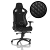 Sedia gaming noblechairs EPIC pelle vera - nero