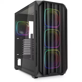 Sharkoon AK5M RGB Midi Tower nero