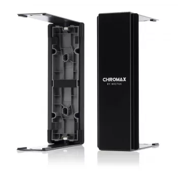 Kit di montaggio Noctua NA-HC4 chromax.Nero — accessorio in alluminio per dissipatore CPU, nero