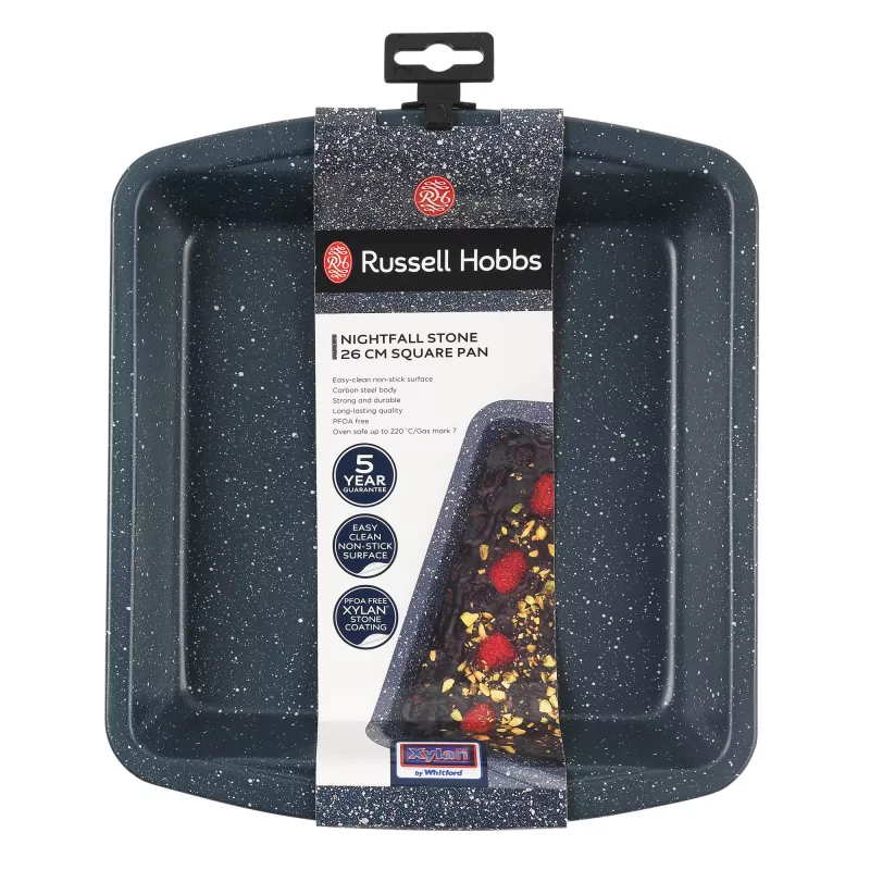 Padella quadrata Russell Hobbs RH00997EU73 26 cm rivestimento antiaderente Stone