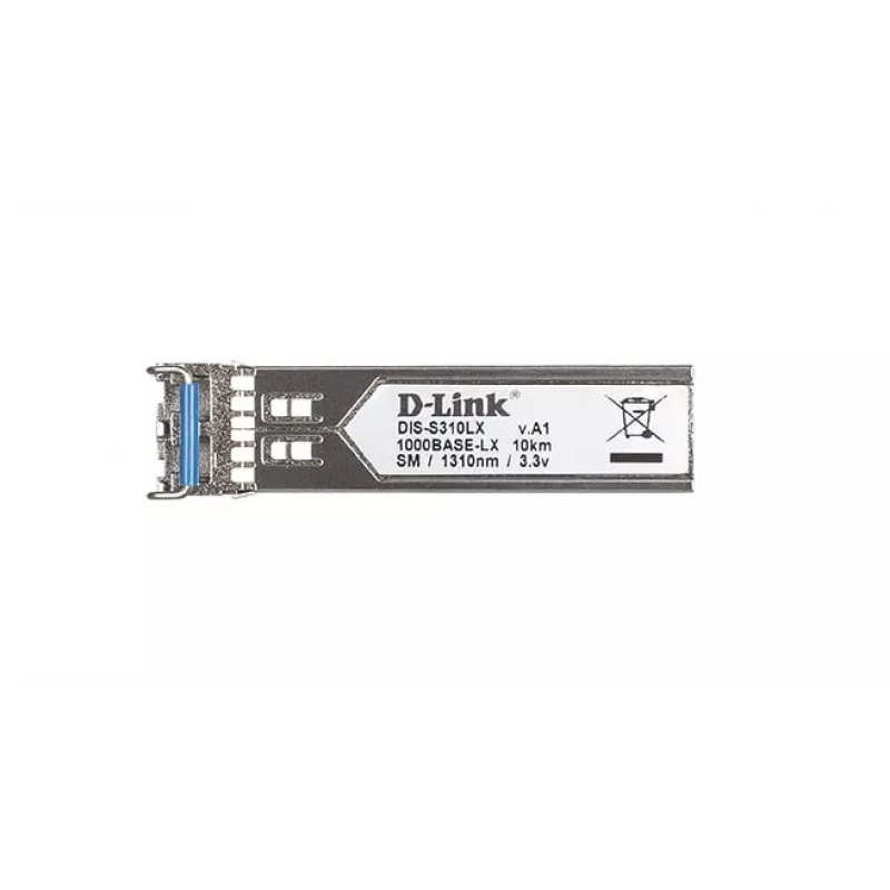 D-Link ricetrasmettitore industriale mini-GBIC SFP 1 porta su 1000BaseLX
