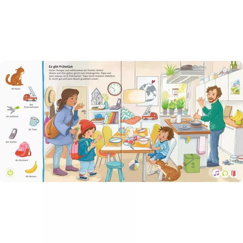 tiptoi starter set: Suchen und Entdecken - Meine Welt, libro didattico, penna e libro illustrato