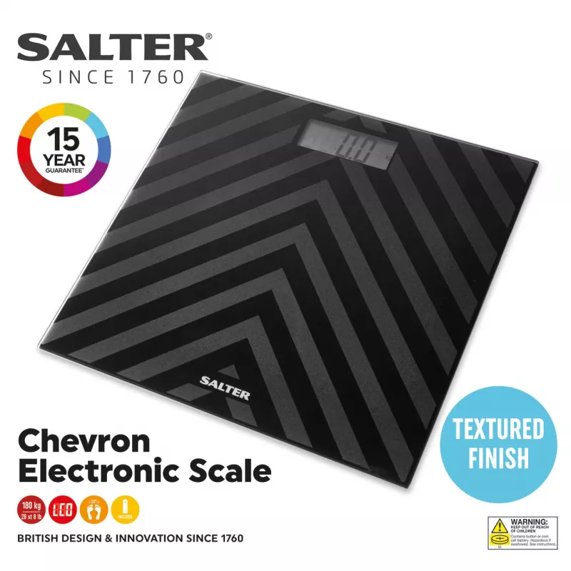 Bilancia da bagno Salter SA00287 BACFEU16 Chevron Two Tone