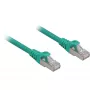 Cavo di rete Sharkoon Cat.6a SFTP RJ-45 Cat6a 0,25 m verde